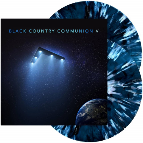 V (Cosmic Blue Marble Splatter Vinyl)