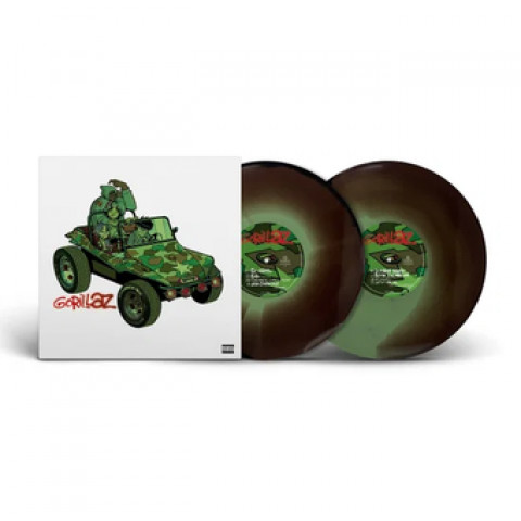 Gorillaz (Limited 180g Camouflage Green, Brown & Black  Vinyl)