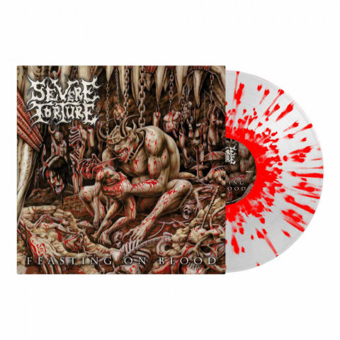 Feasting On Blood (Clear/Blood Splatter Vinyl)