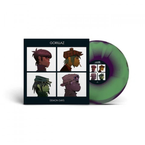 Demon Days (Limited 180g Half-Speed Mastered Green, Purple & Red Vinyl)