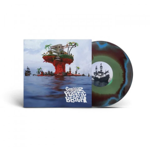 Plastic Beach (Limited 180g Half-Speed Mastered Blue, Green & Orange Vinyl)