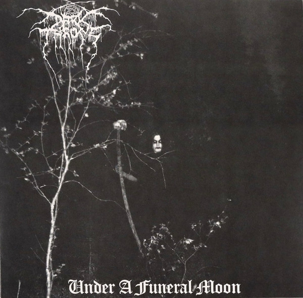 Under A Funeral Moon ( Silver/White Marbled Vinyl)