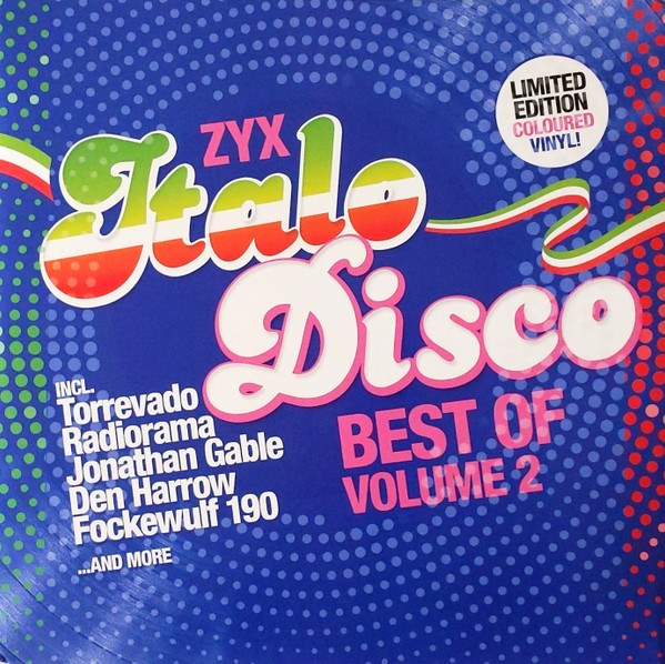 ZYX Italo Disco - Best Of - Volume 2 (Blue Translucent / Pink Translucent Vinyl)